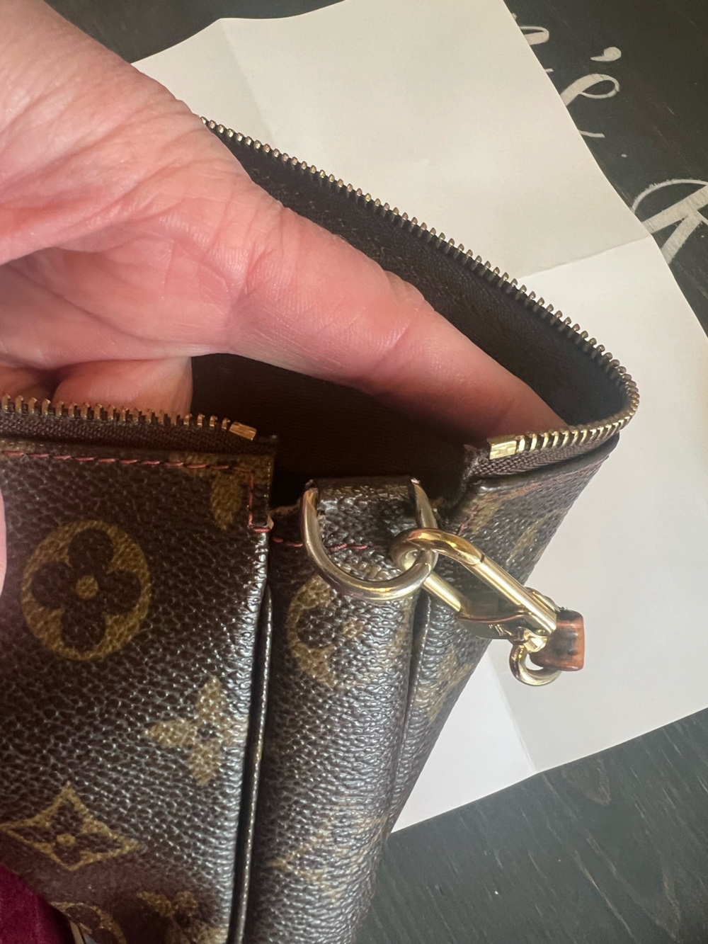 Louis Vuitton LV x Takashi Murakami Monogram Cherry Pochette Accessoire 🔥🔥 - Picture 13 of 15